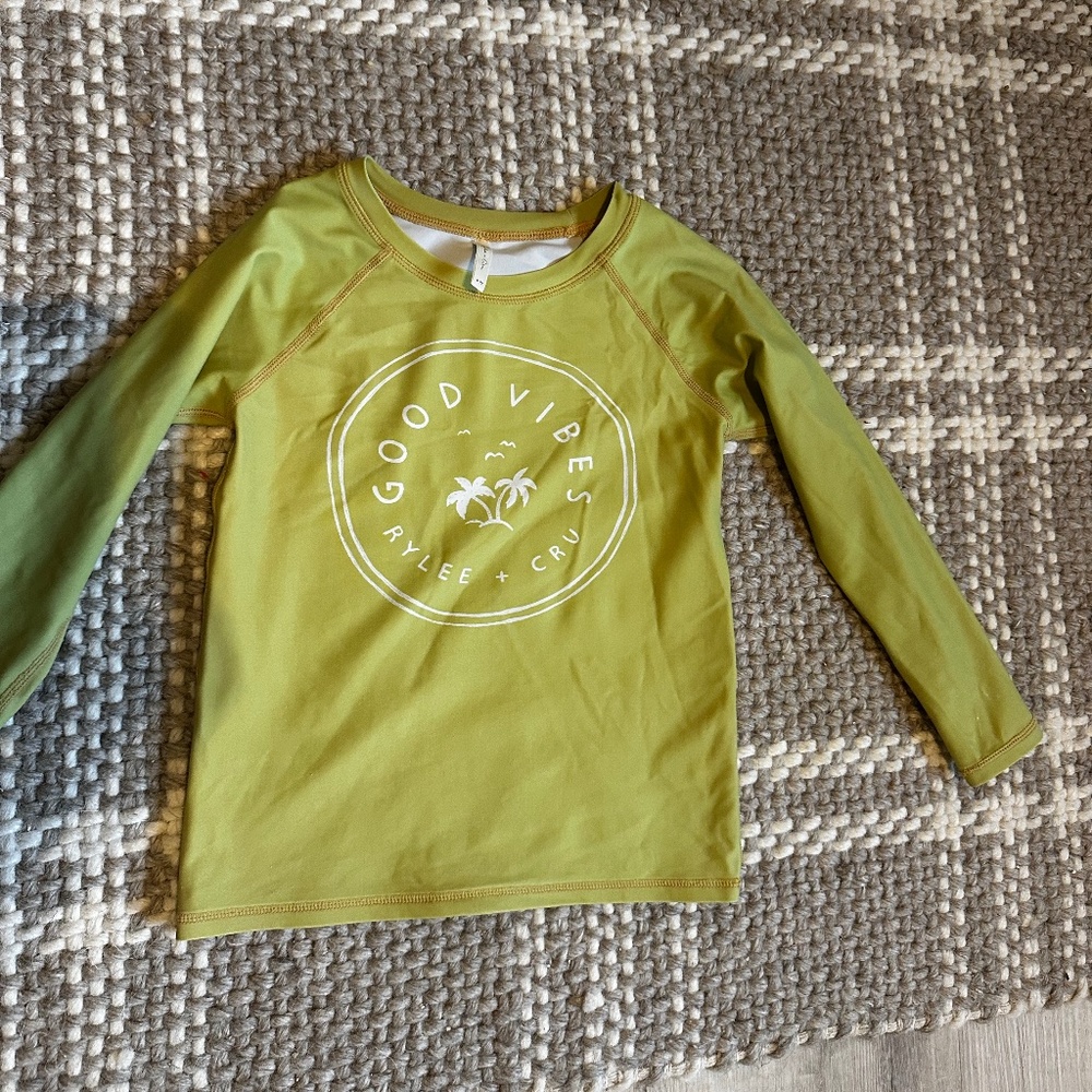 Rylee + Cru Rash guard Swim 6/7
